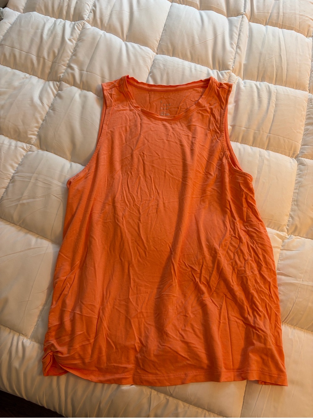 a new day coral Sleeveless Tank Top
